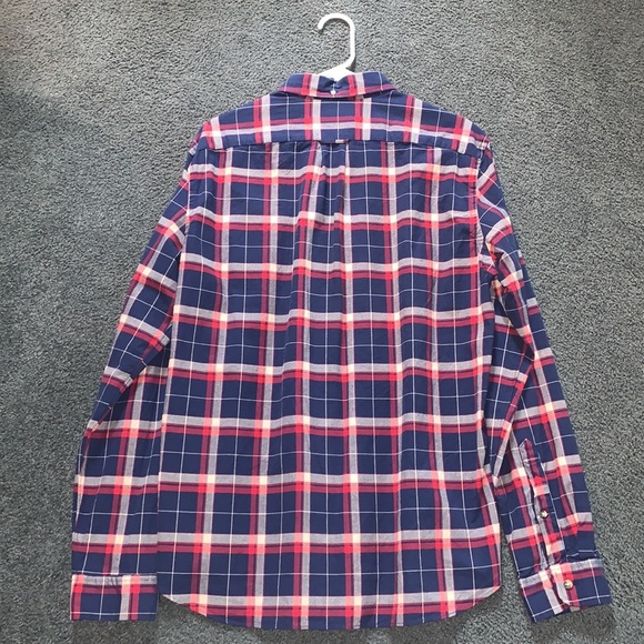 Slim Vintage J. Crew Oxford Shirt - Picture 2 of 4